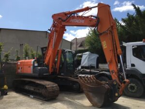 Hitachi ZAXIS 210 pelle chenille