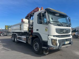 Volvo FMX 420 6X4 Bibenne Grue